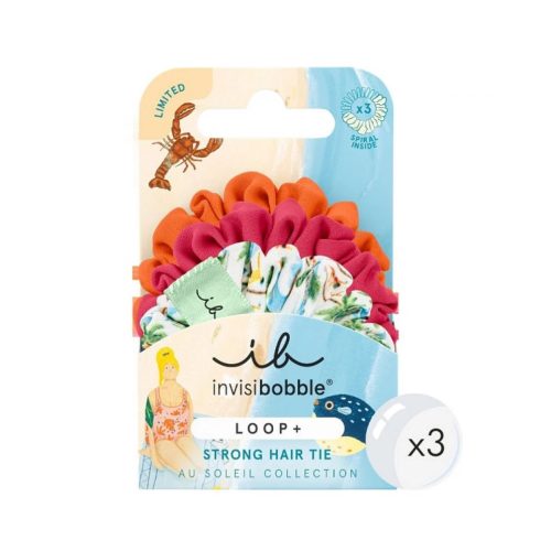 INVISIBOBBLE Loop+ Au Soleil Beachy Bliss Λαστιχάκια Μαλλιών 3pcs