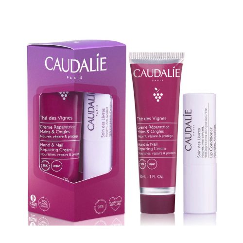 Caudalie Thé Des Vignes Hand & Lip Duo Σετ Περιποίησης 30ml