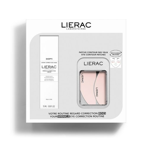 Lierac Promo Diopti Wrinkle Correction Cream 15ml & Eye Contour Patches