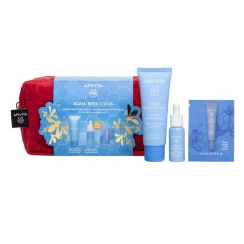 Apivita Set Aqua Beelicious Rich Cream 40 ml + 2 Mini-Sized Δώρα