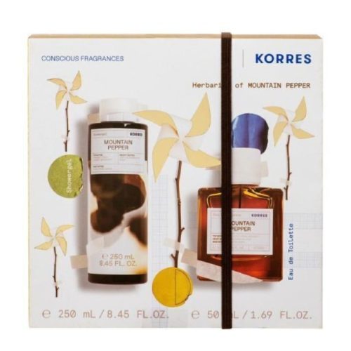 Korres Set Mountain Pepper Αφρόλουτρο 250ml + Ανδρικό Άρωμα 50ml