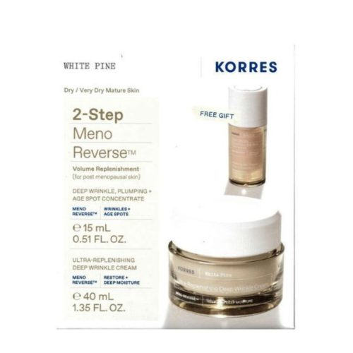 Korres Set White Pine Ημέρας Για Πολύ Ξηρές & Αφυδατωμένες Επιδερμίδες 40ml & Δώρο Ορός 15ml