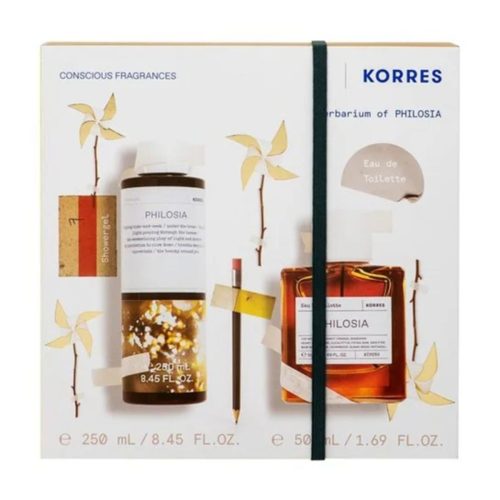 Korres Set Philosia Eau De Toilette 50ml & Αφρόλουρο 250ml.