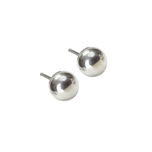 Blomdahl Silver Ball Titanium Σκουλαρίκια  4mm  ω