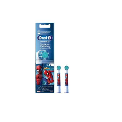 Oral-B Ανταλλακτικές Κεφαλές Kids Spiderman 2τμχ